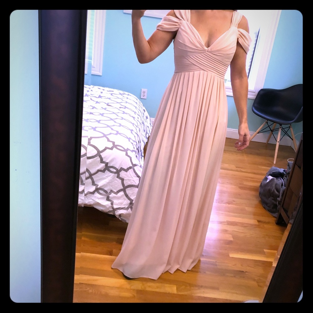 Lulu’s Bridesmaid/Wedding Guest Dress, Blush, Med